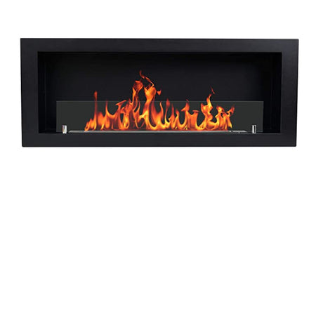 Aflamo Bio-Kamin Wandkamin | Supreme 120 | schwarz