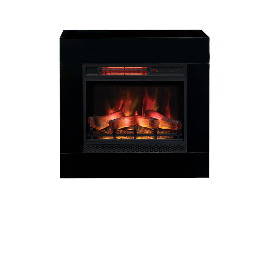 Aflamo LED Elektrokamin | Standkamin/Wandkamin | Simo schwarz