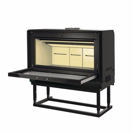 Edilkamin Holzkamineinsatz Screen Up 100 | 14,6 kW