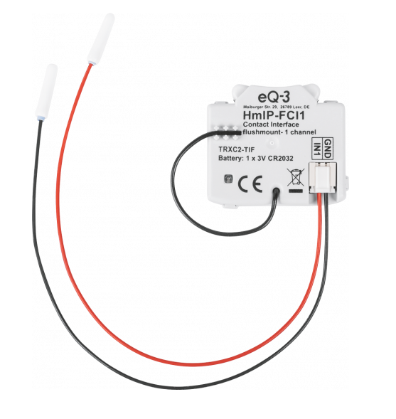 Homematic IP Kontakt-Schnittstelle 1-fach - Unterputz | eQ-3 | HmIP-FCI1 ➔ www.klimaworld.com