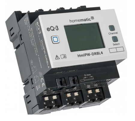 Homematic IP Wired Jalousieaktor - 4-fach | eQ-3 | HmIPW-DRBL4