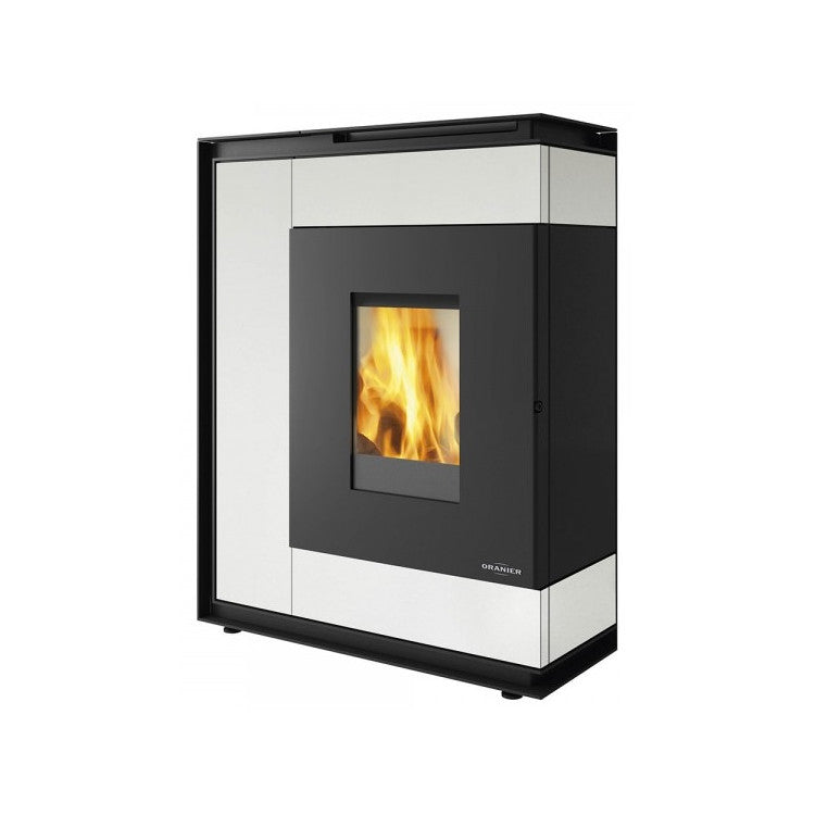 ORANIER | Boreas | Stahl Schwarz | Seidenweiß | 8 kW | A+