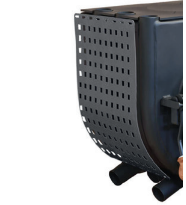 Seitenverkleidung Quattro für Bruno Herdplatte