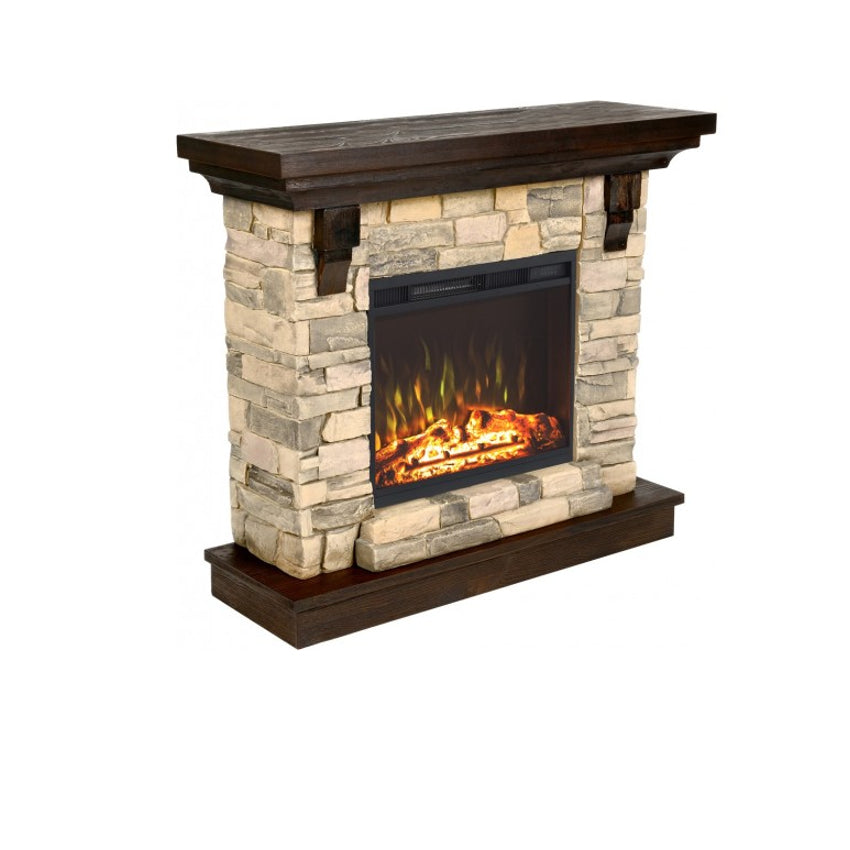 Aflamo LED Elektrokamin Genius, seitlich | klimaworld.com