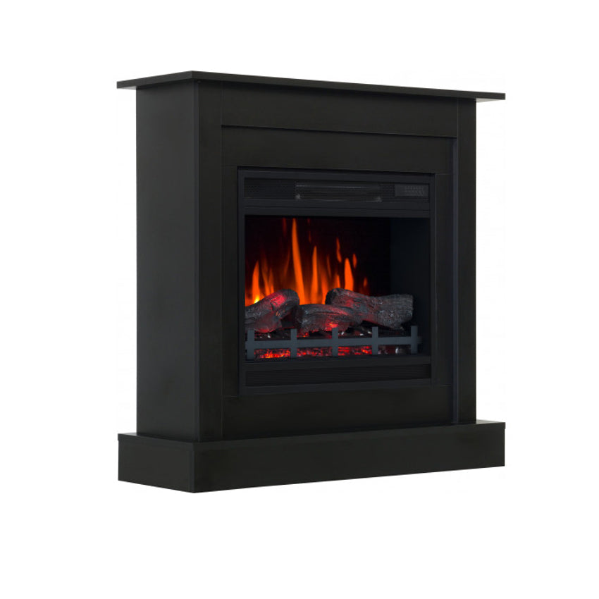 Aflamo LED Standkamin Vigo Classic Schwarz 3D