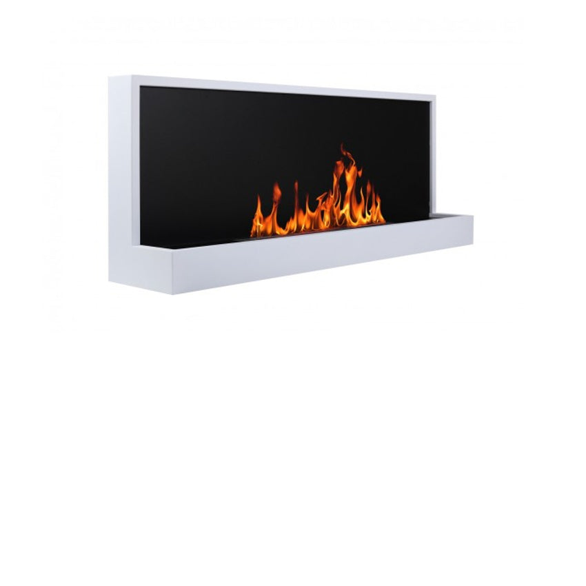 Aflamo Bio-Kamin Wandkamin | Lincoln 100 | weiss 