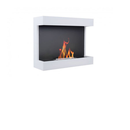 Aflamo Bio-Kamin Wandkamin | Carter 60 | weiss