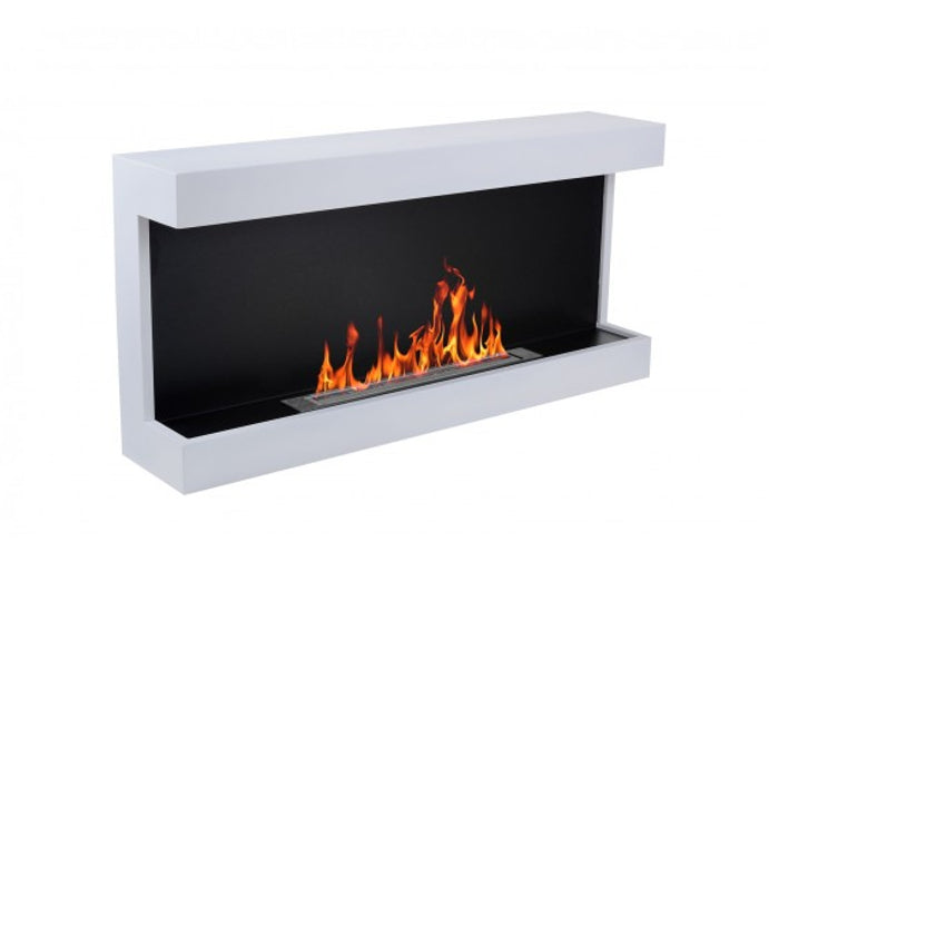 Aflamo Bio-Kamin Wandkamin | Carter 100 | weiss