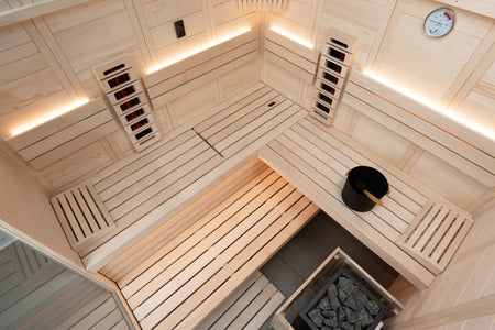 Sentiotec LED-Set (Beleuchtung) für Alaska Corner Infra+ | klimaworld.com