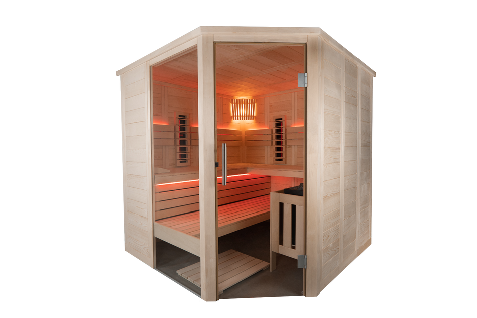 Sentiotec LED-Set (Beleuchtung) für Alaska Corner Infra+ | klimaworld.com