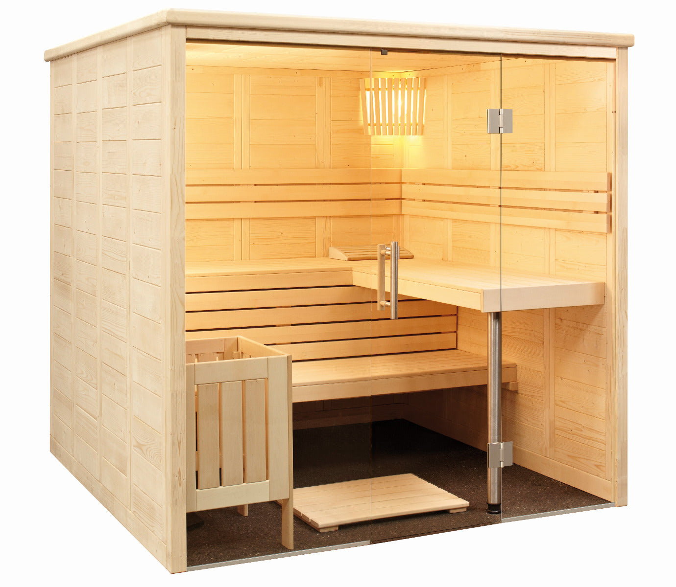 Sentiotec Sauna Set Alaska View | klimaworld.com