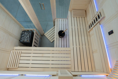 Sentiotec Saunakabine Artkis Infra+ Innenraum | klimaworld.com