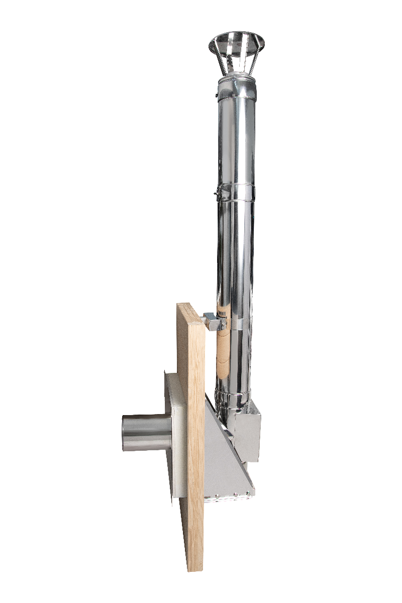 Sentiotec Schornstein Set Wanddurchführung | klimaworld.com