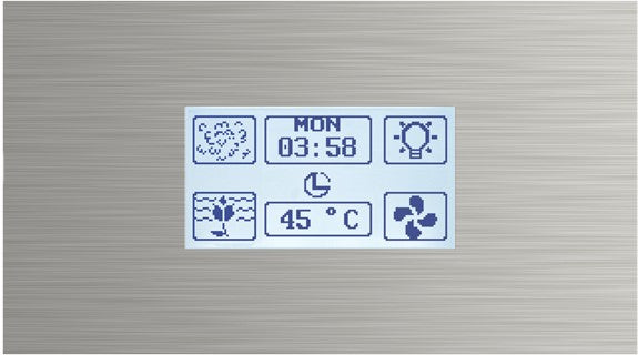Sentiotec Touchbedienteil für Dampfgenerator