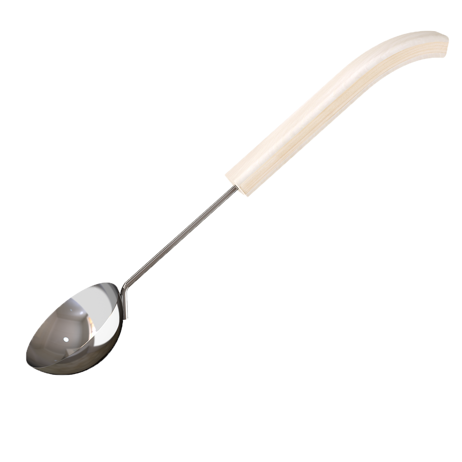 Sentiotec Schöpfkelle mit gebogenem Griff