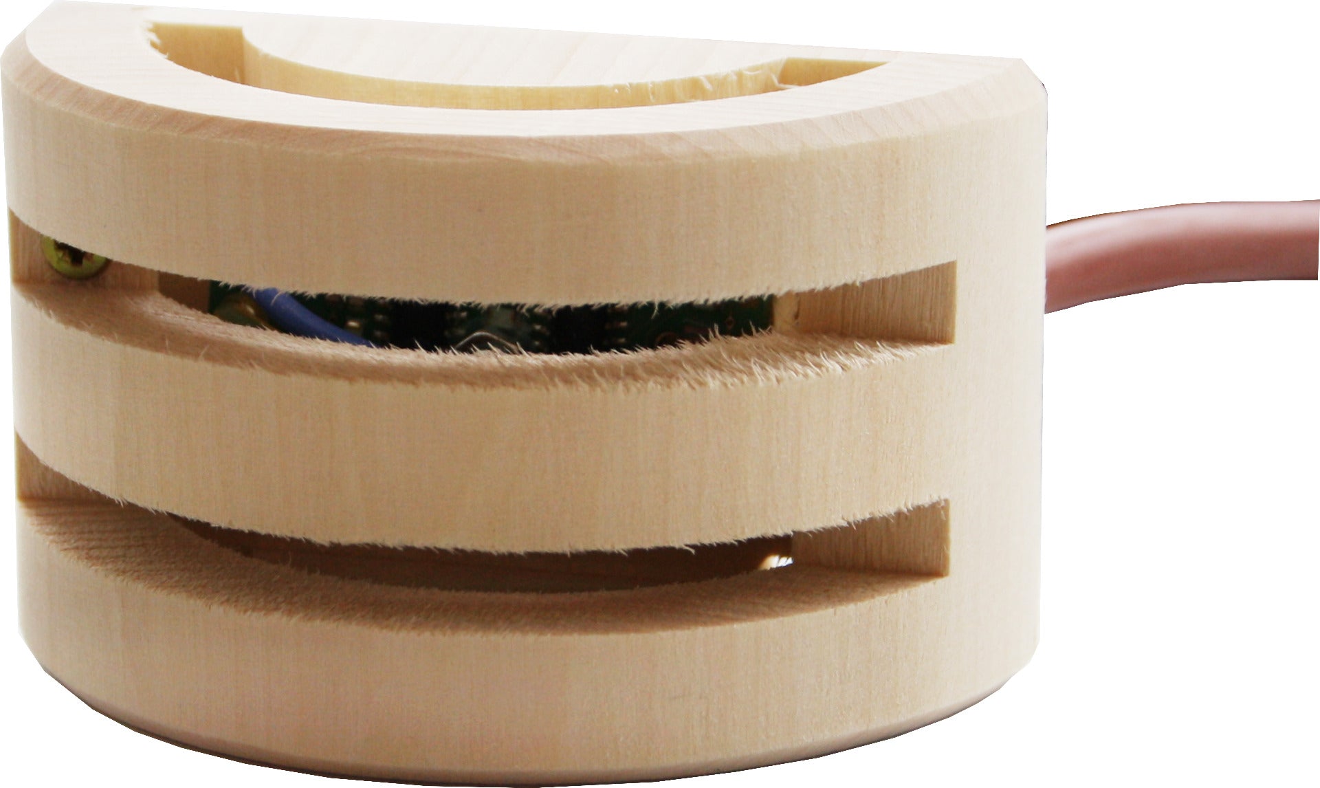 Sentiotec Holzgehäuse für Fühler hell