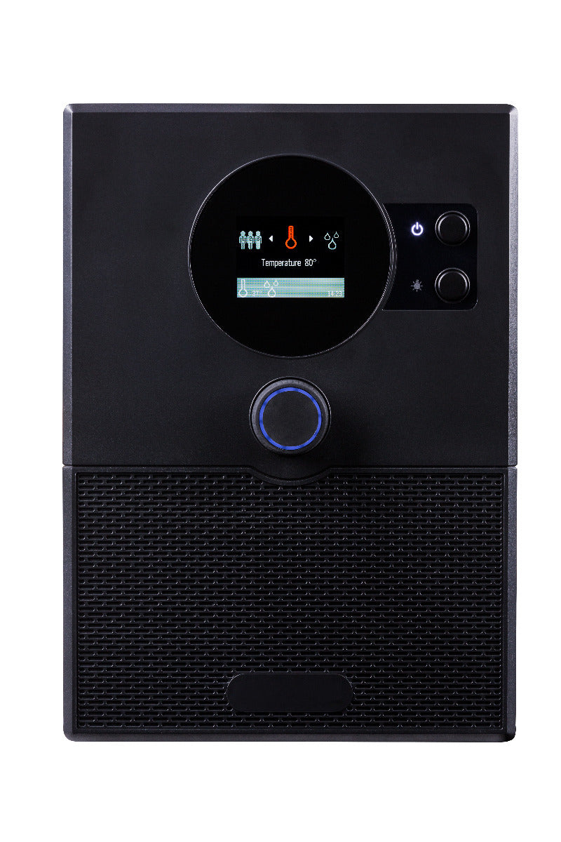 Sentiotec Saunasteuerung Home.com4 Schwarz | klimaworld.com