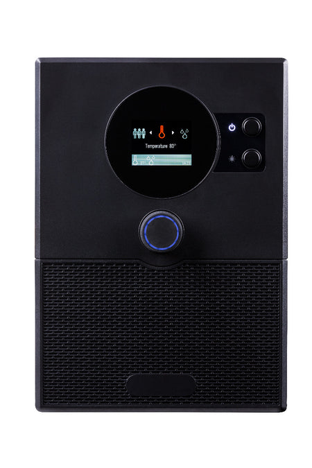 Sentiotec Saunasteuerung Home.com4 Schwarz | klimaworld.com