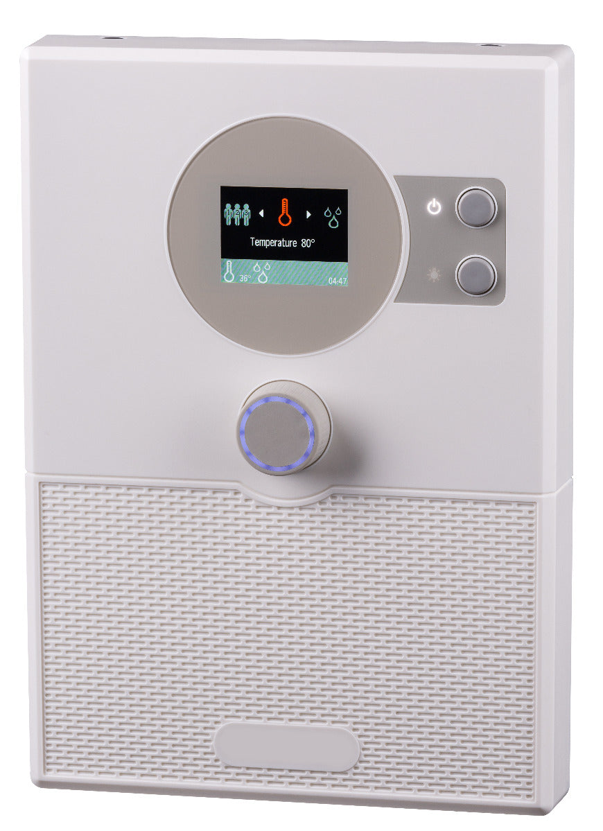 Sentiotec Saunasteuerung Home.com4 Weiß