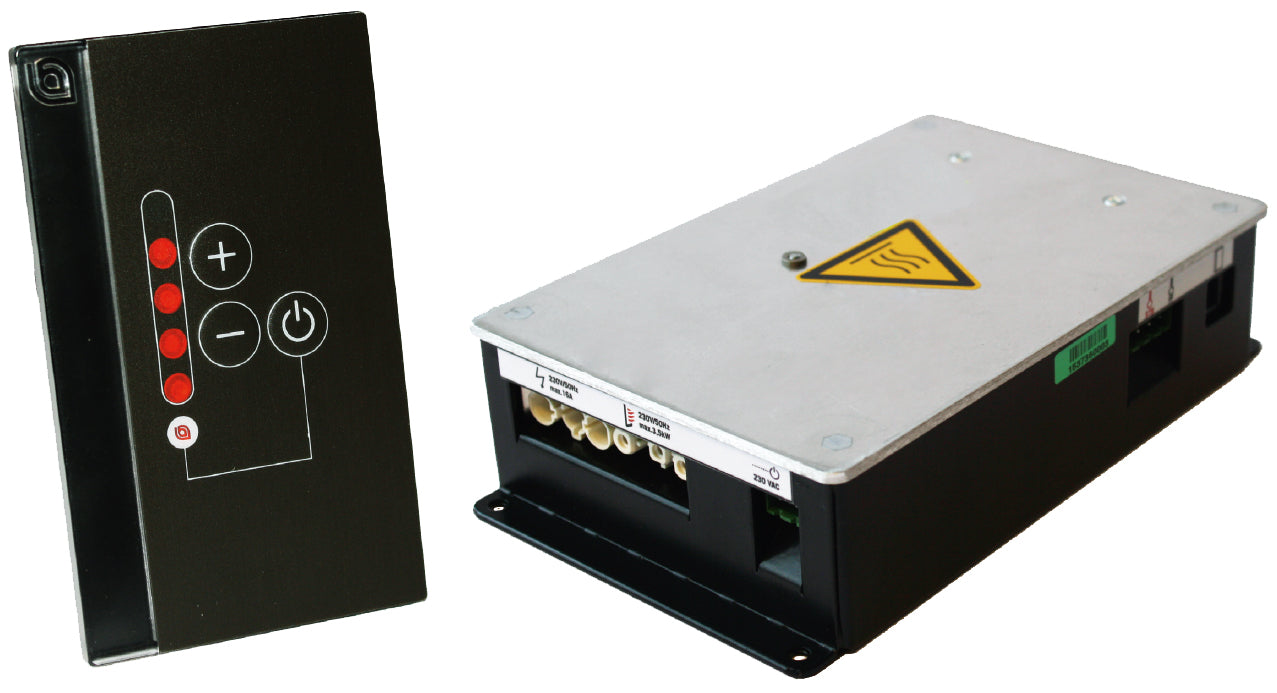 Sentiotec Saunasteuerung Infrabox Basic S Schwarz | klimaworld.com