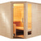 Sentiotec Saunakabine Komfort Corner Large | Fichte