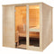 Sentiotec Saunakabine Komfort Large | Fichte