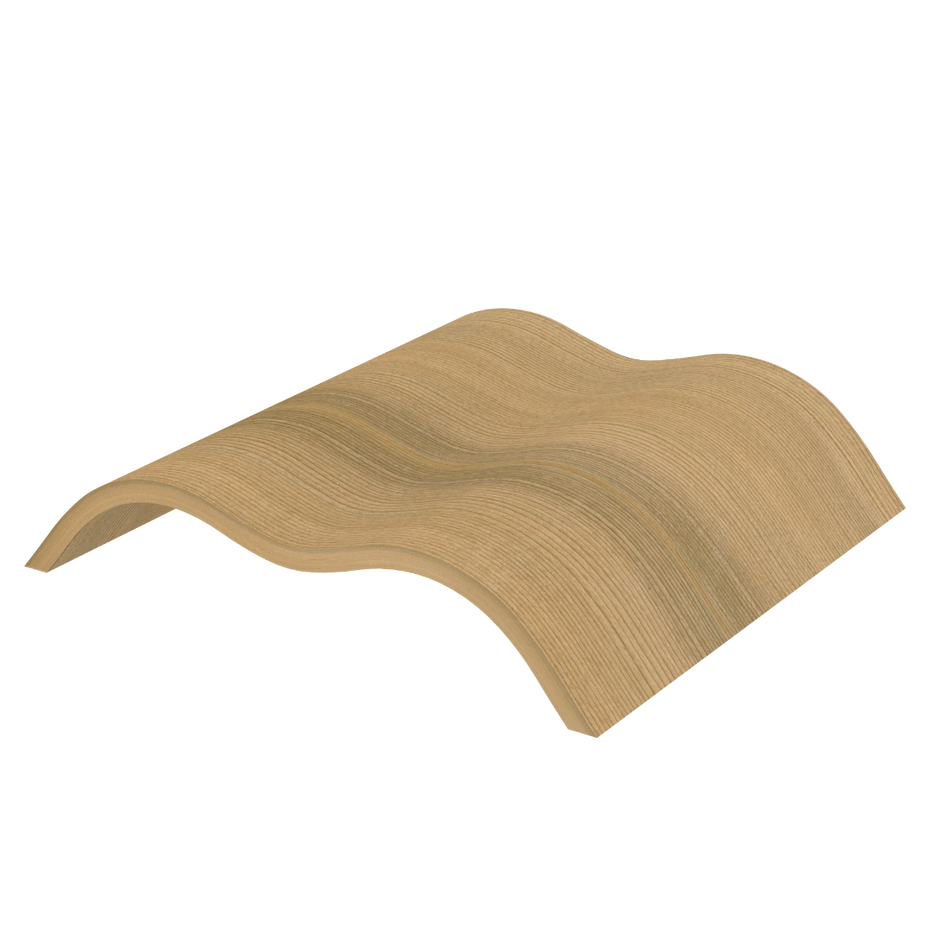 Sentiotec Kopfstütze Wave Red Cedar