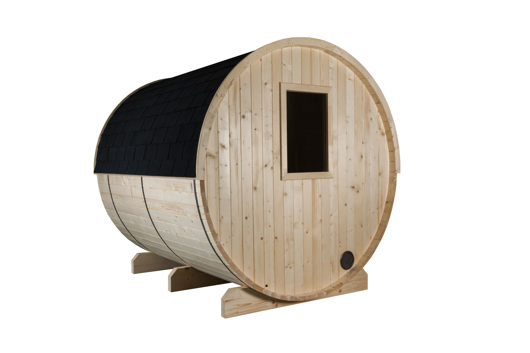 Sentiotec Kuusi Fensterelement Halbglas | klimaworld.com