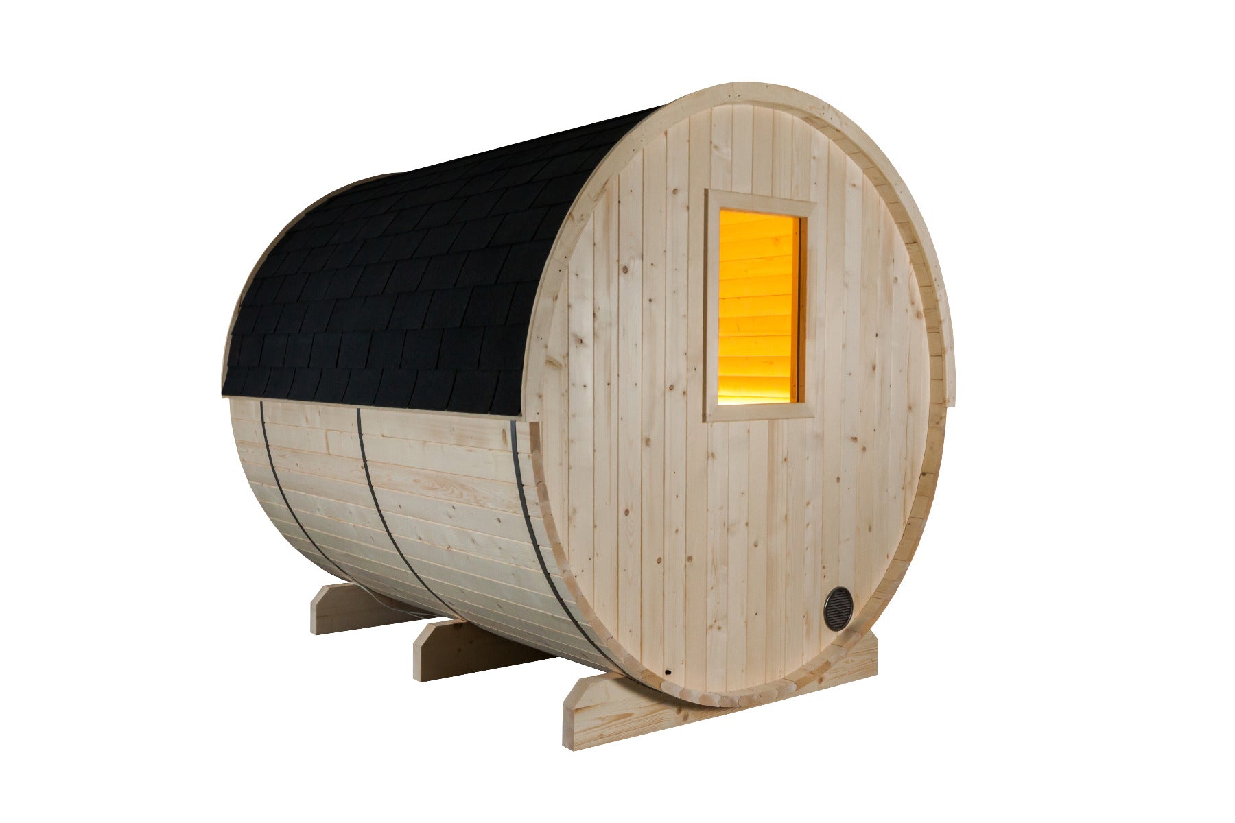 Sentiotec Kuusi Fensterelement Halbglas | klimaworld.com