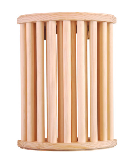 Sentiotec Abdeckung für Saunalicht, helles Holz