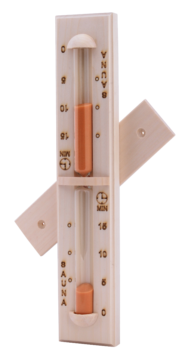 Sentiotec Sanduhr mit orangefarbenem Sand | Espe | klimaworld.com