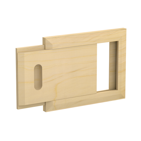 Sentiotec Entlüftungsschlitz Nadelholz | klimaworld.com