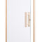 Sentiotec Saunatür DS80 | DS80-3CS-590 | Klarglas