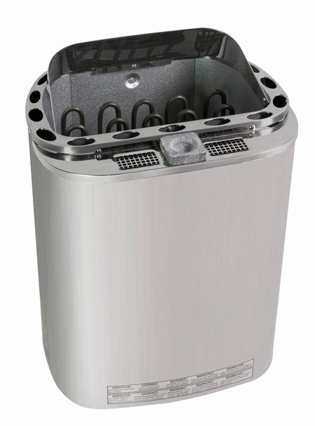 Sentiotec Sauna Set Komfort Corner mit Saunaofen Scandia Next Combi und Steuerung Pro B3 | klimaworld.com