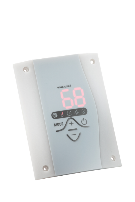 Sentiotec Saunaset Gartensauna Scala Medium mit Saunaofen Nordex Next und Steuerung wave.com4 | klimaworld.com