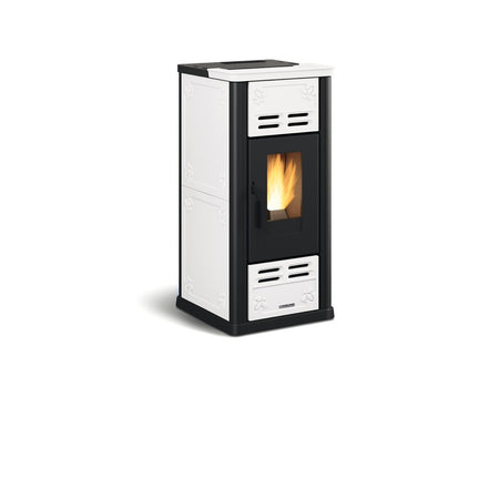 Extraflame Pelletofen Serafina Lux Evo in weiss