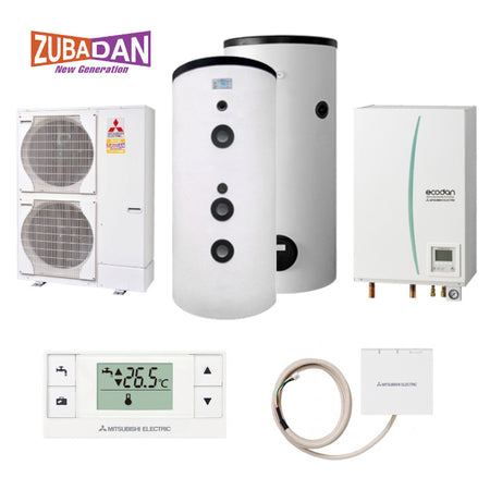 Mitsubishi | Wärmepumpen-Set 105 | Zubadan | 23 kW Komplettset