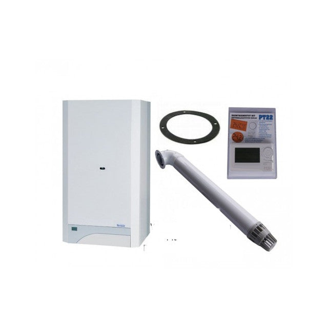 aumluftunabhängige Gastherme Thermona Therm 14 TX mit 5 - 14 kW WAND-SET