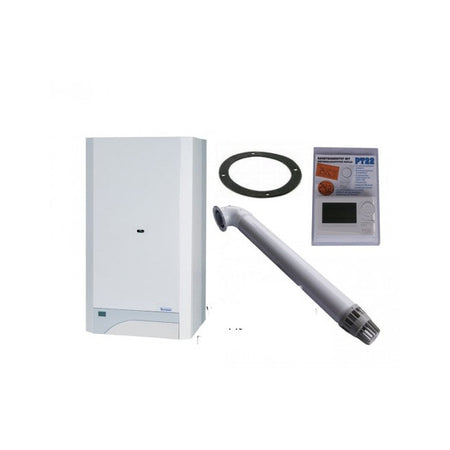 Raumluftunabhängige Gastherme Thermona Therm 20 TLX mit 9 - 20 kW WAND-SET