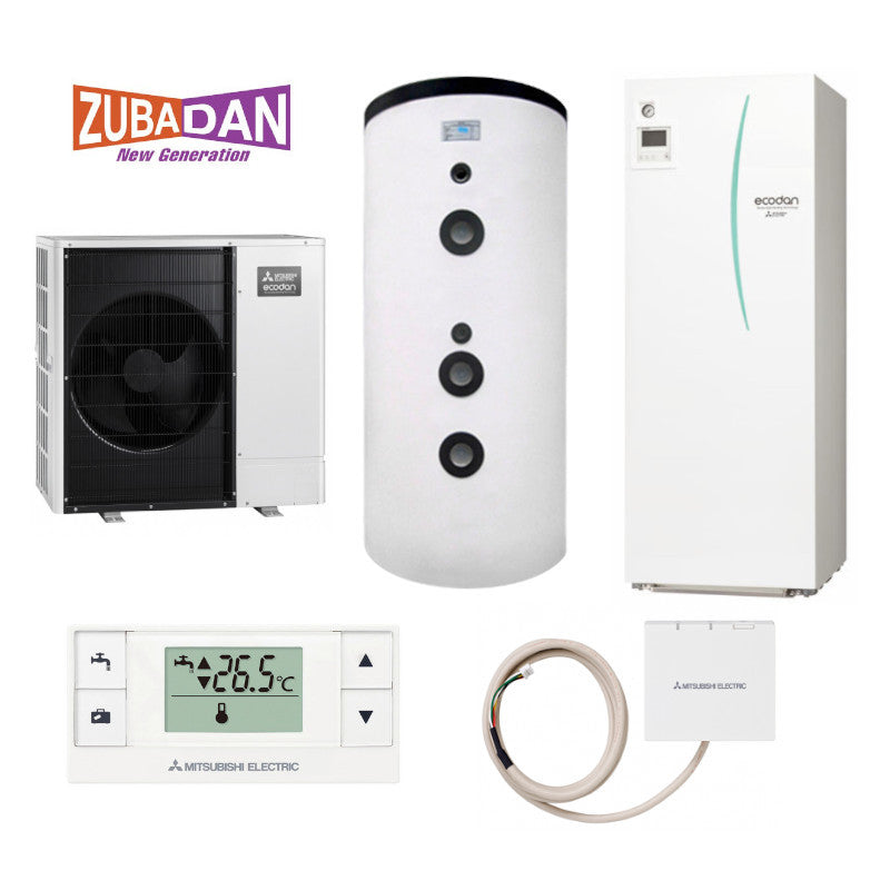 Mitsubishi | Heizungs-Set 203 | Split | Speichermodul | 11,2 kW