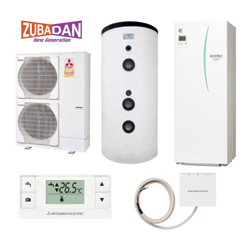 Mitsubishi | Heizungs-Set 204 | Split | Speichermodul | 14,0 kW