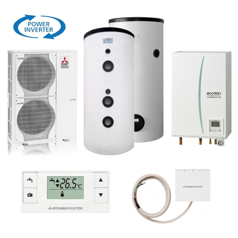 Mitsubishi | Heizungs-Set 407 | Split | Hydromodul | 12,0 kW