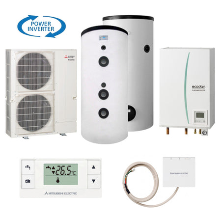 Mitsubishi | Heizungs-Set 409 | Split | Hydromodul | 20,0 kW