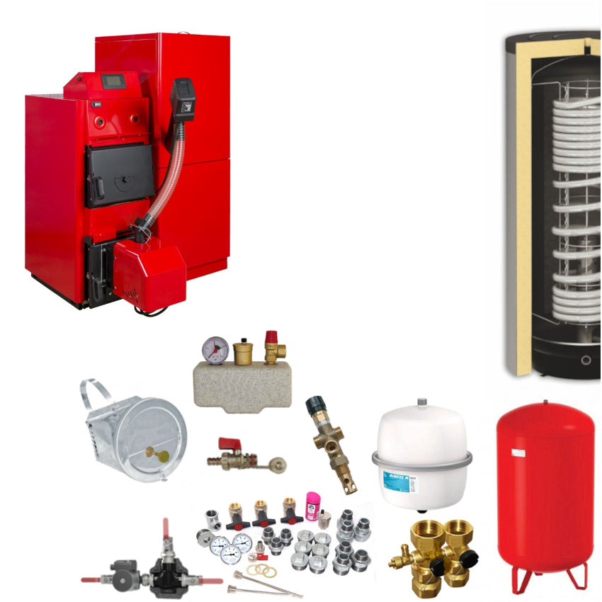 ThermoFlux Pelletkessel HKK Komplettset 4 | Klimaworld