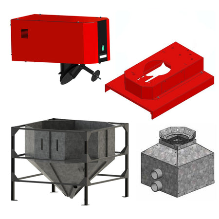 ThermoFlux Saugsystem inkl. Pelletsilo