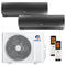 GREE | Multisplit-Klimaanlage FAIRY BLACK | 3,5 kW + 3,5 kW
