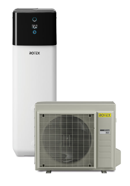 Rotex Luft/Wasser Wärmepumpen Set | HPSU compact Ultra + 300 l | 4 kW