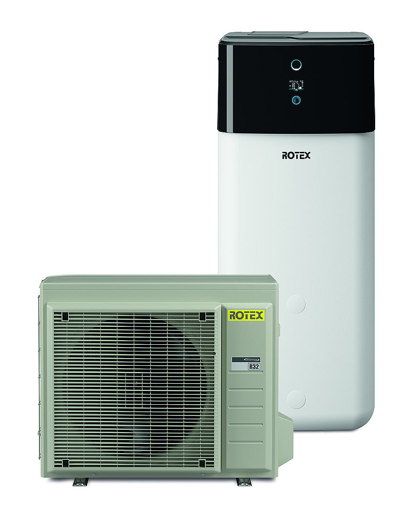Rotex Luft/Wasser Wärmepumpen Set | HPSU compact Ultra + 500 l | 4 kW
