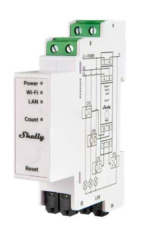 Shelly Smartmeter Pro 3EM Wi-Fi fähig | klimaworld.com