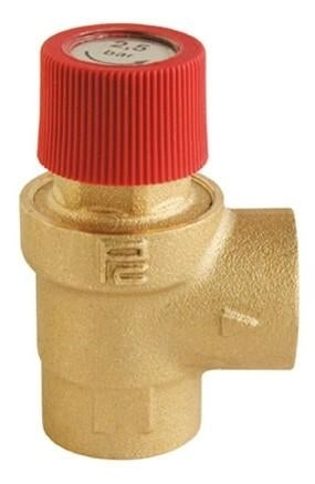 Sicherheitsventil 1/2" Überdruckventil für 1,5 bar Heizungssysteme